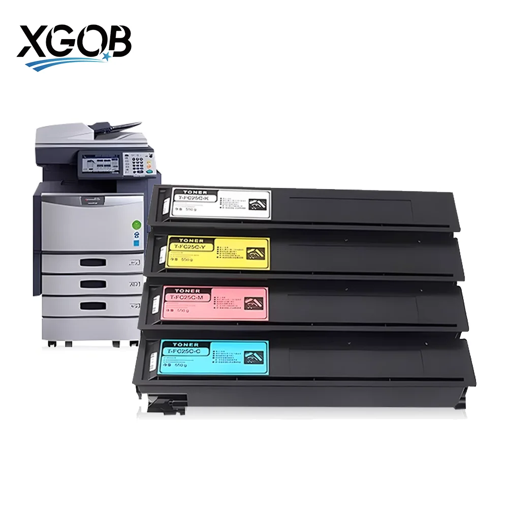 

1 шт. T-FC25C тонер-картридж для Toshiba e-Studio 2040 2540C 3040C 3540C 4540C Высококачественный совместимый тонер BK 500 г CMY 400 г