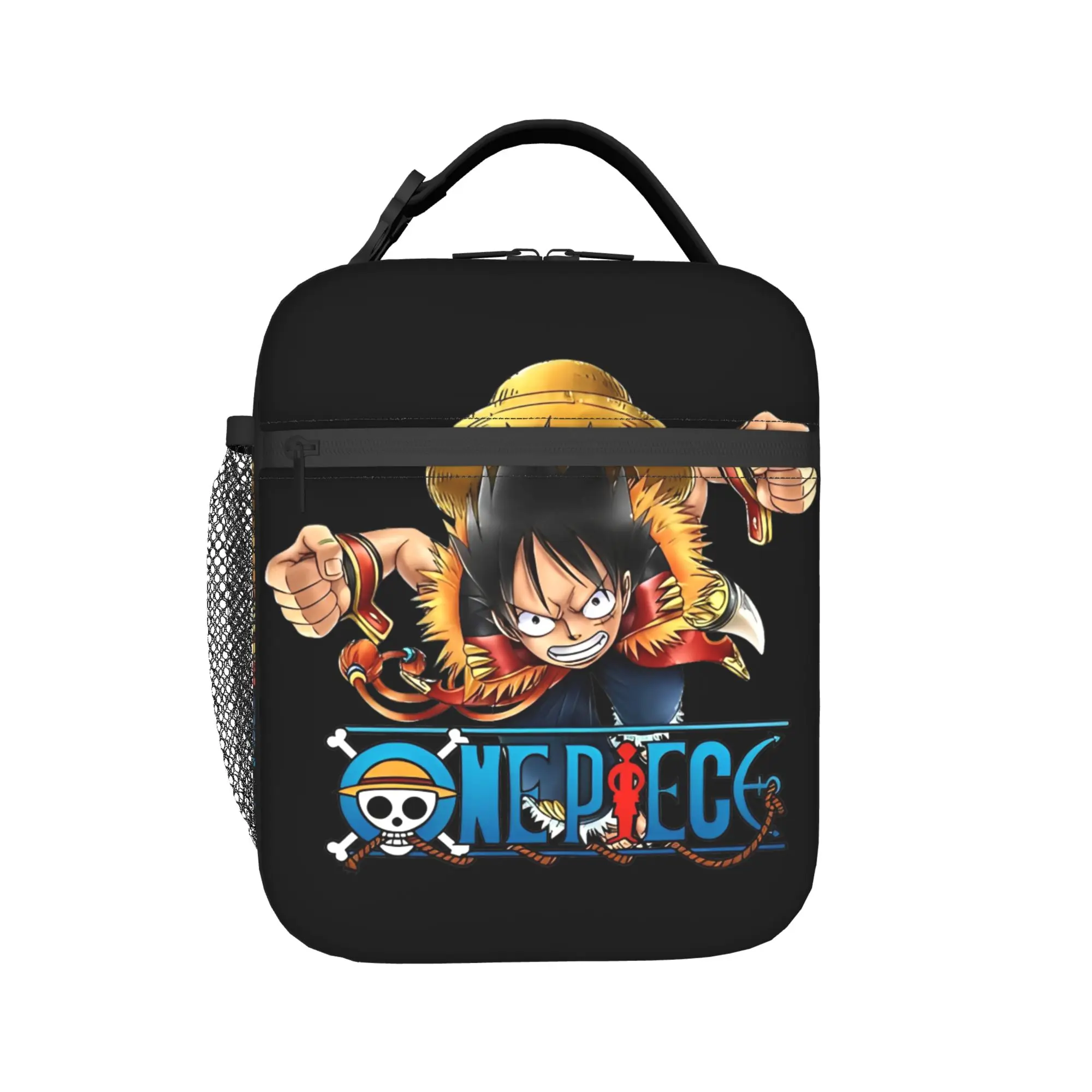 

luffys o-one-piece-e zoro Insulated Lunch Bag for Men Women Food Container Bags Portable Thermal Cooler Lunch Boxes For Work