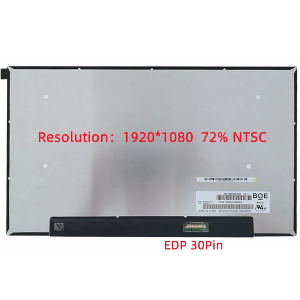 B140HAN03.2 NV140FHM N63 N4U NV140FHM-N63 V8.1 N140HCA E5C 14.0 Laptop LCD WLED Display EDP 30 Pin Slim Panel FHD 1920*1080