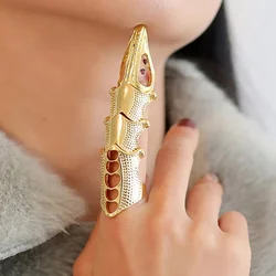 Retro Women's Knuckle Rings Steampunk Bijoux Vintage Claw Rings Anel Anillos Party Ring Personality bague femme anillos mujer