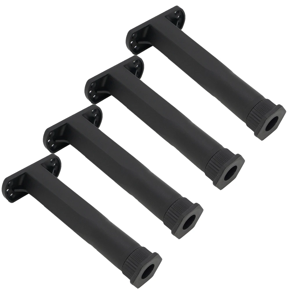 

4pcs Frame Support Legs Adjustable T-Shaped Bed Leg Support Pp Material For Stability Bed Frame Riser Replacement Parts