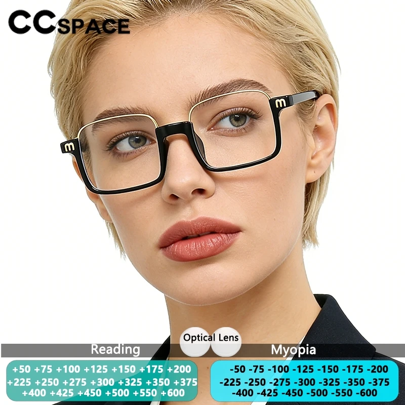 Oculos-de-leitura-femininos-com-armacao-quadrada-meia-armacao-2026-lentes-Opticas-de-designer-de-luxo-com-bloqueio-de-luz-azul-e-letra-m-da-moda