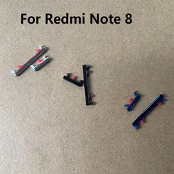 1PCS For Xiaomi Redmi Note 8 Power Volume Side Button Buttons Switch On Off Keys Replacement Repair Parts