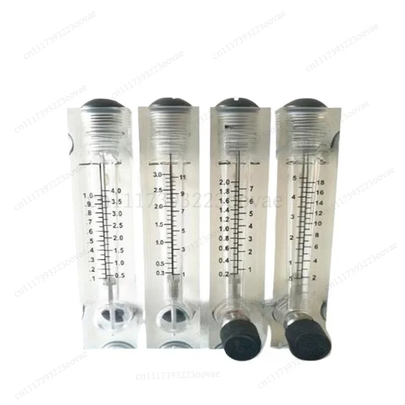 LZT‑15M Panel Type Liquid Rotor Float Flowmeter Plexiglass Water Flow Meter Industrial Pipeline Fluid Measurement Accessories