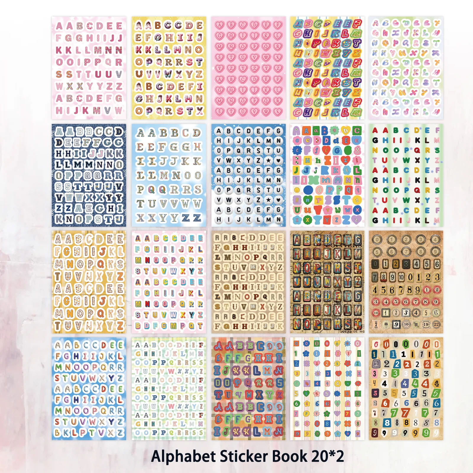 2600+ Stück Vintage-Magazin-Buchstaben-Aufkleber, kleine Alphabet-Aufkleber für Scrapbooking-Zubehör, Journaling, Laptop, Wasserflasche, DIY – Detail 5