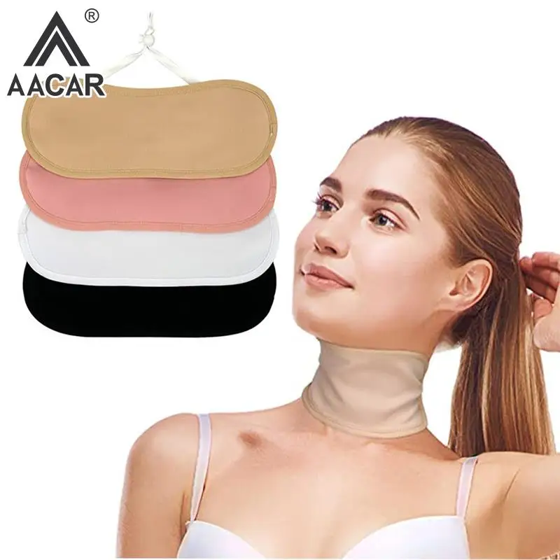 Reusable Castor Oil Neck Pack Wrap Compress Pad Heatless Pure Color Health Conditioning Tool Neck Wrap Chest Pad Beauty Tools