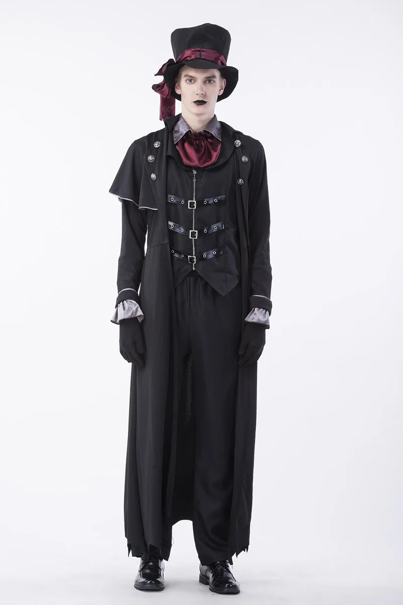 Настоящий Хэллоуин для мужчин и женщин, косплей, костюм вампира из фильма, костюм для косплея, пара