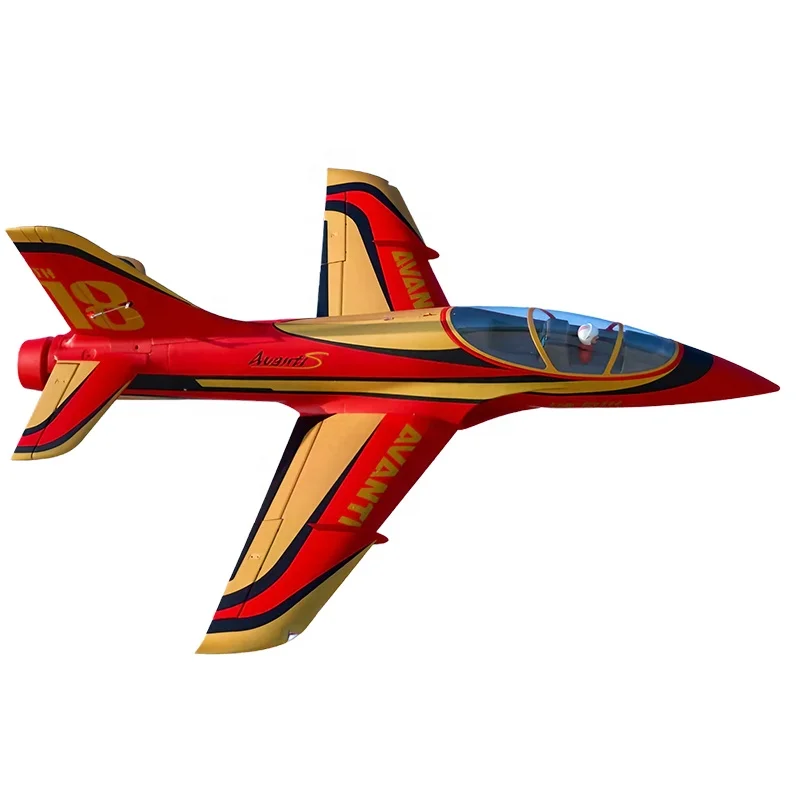 The Fastest Sport Jet by FMS RC EDF Jet RS 90mm Avanti PNP 18th Anniversary CNC Metal Scale Detail High Speed Aerobatic Airplane