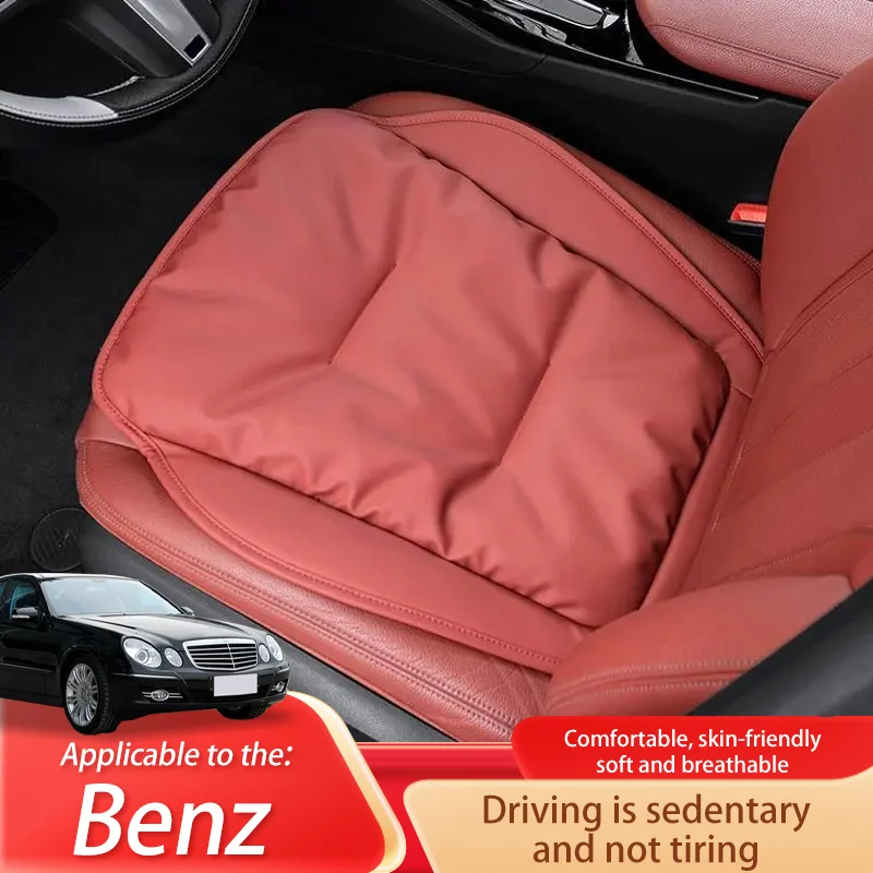 

Car Seat Cushion Luxury Leather Support Pad High Rebound Sponge Seat Cover For Benz E level 08 style