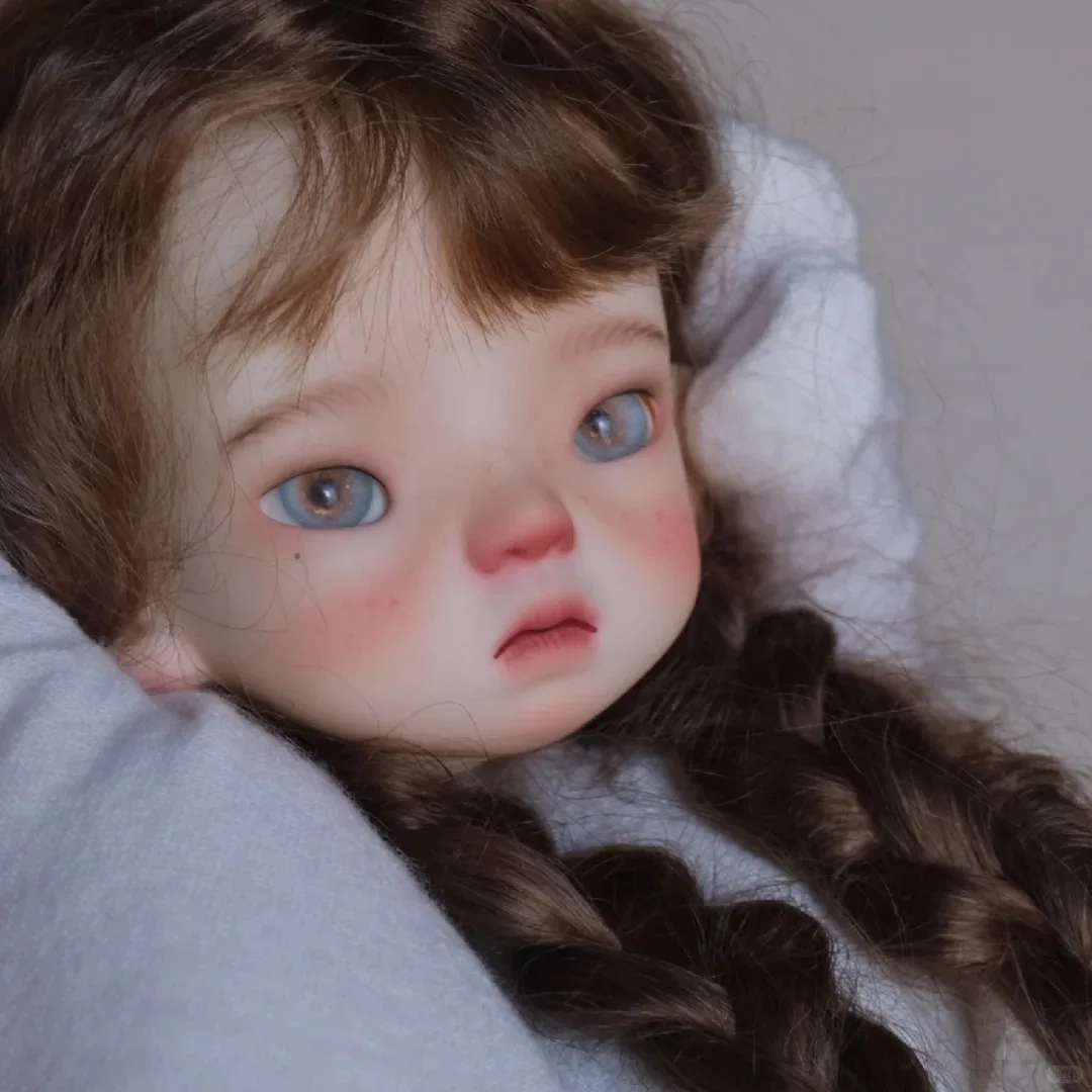 

Новая кукла SD BJD 1/6, божественная девушка, голова янтаря, милая красивая девушка, макияж, высокое качество, игрушка из смолы, подарок, просто голова