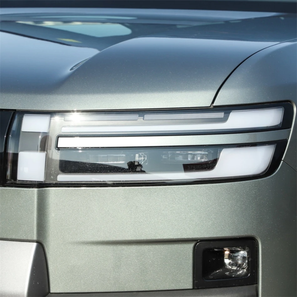 For BYD Equation Ti7 2025 2026 Accessory Cars Shade Headlight Headlights Cover Car Front Headlight Lens Cover Lights Shell