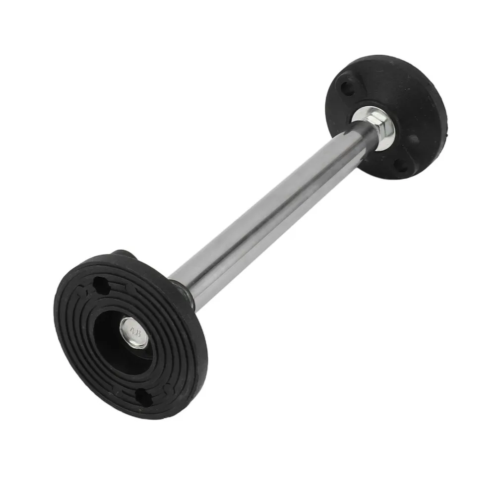 2Pcs Durable High Hardness Adjustable Support Rod Stainless Steel Black Cabinet Support Pole Jack Support Rod For Sink
