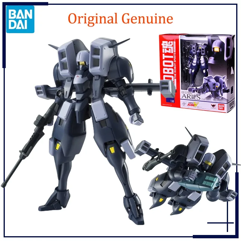 

Оригинальные оригинальные игрушки Bandai в стиле аниме GUNDAM OZ-07AMS ARIES THE ROBOT Spirit 138, модели игрушек, экшн-фигурки, подарки, коллекционные украшения