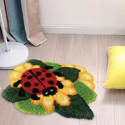 Rzemieślnicze zatrzask hak dywan zestaw w kształcie zwierząt DIY dywan robótki dla początkujących dywan dokonywanie zatrzask haki zestawy Home Decoration