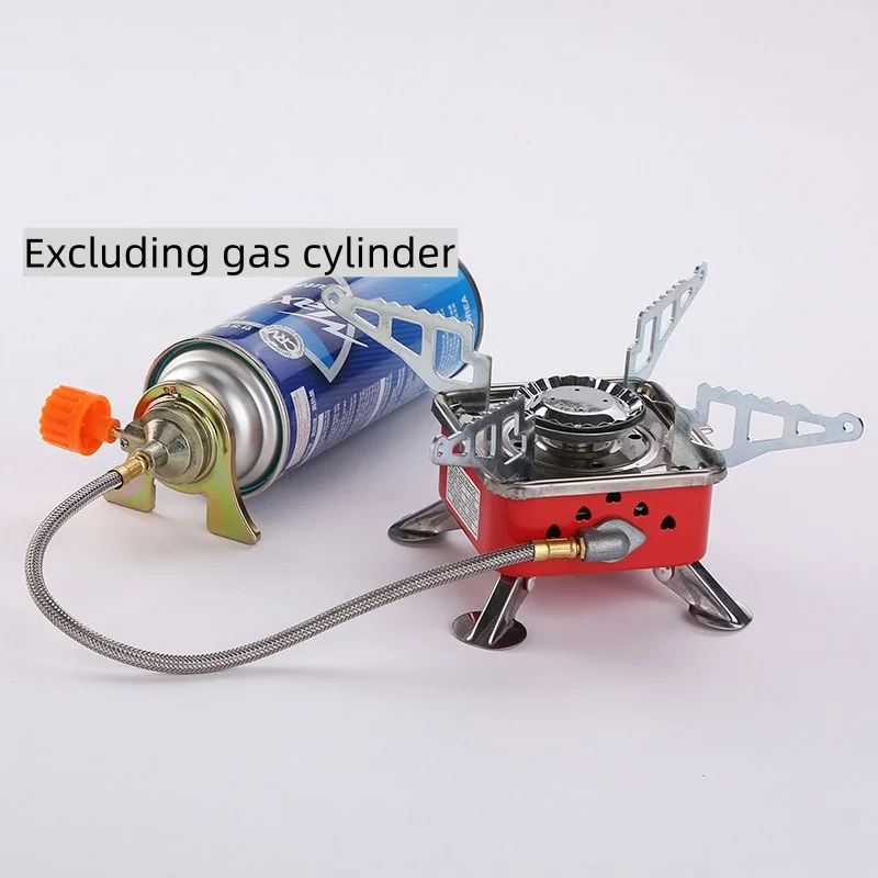 

Portable Burner Camping Foldable Windproof Outdoor Gas Tank Stove for Backpacking Camping Hiking Picnic Camping Burner BBQ Grill