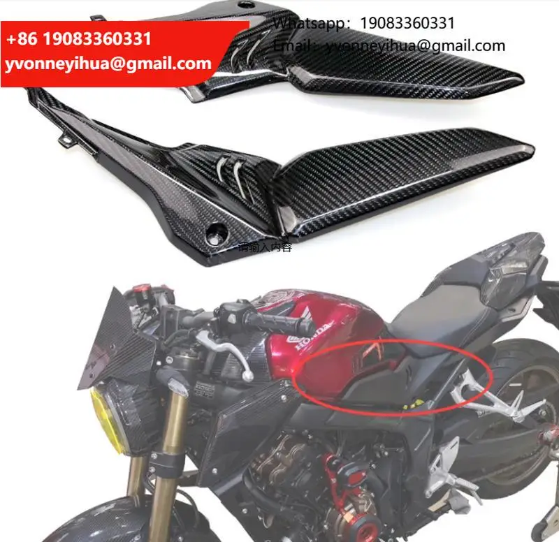 

Декоративные накладки из карбона на боковые панели сиденья для Honda CB650R CBR650R, аксессуары, запчасти для мотоциклов, 2019-2020 гг.