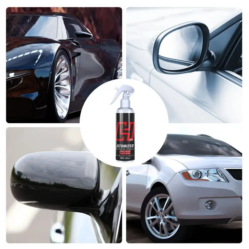 Спрей-воск для быстрой покрытия, профессиональное покрытие для автомобилей, 256 мл, чрезвычайно гидрофобный спрей для краски, спрей для рук, средство для покрытия для профессионалов