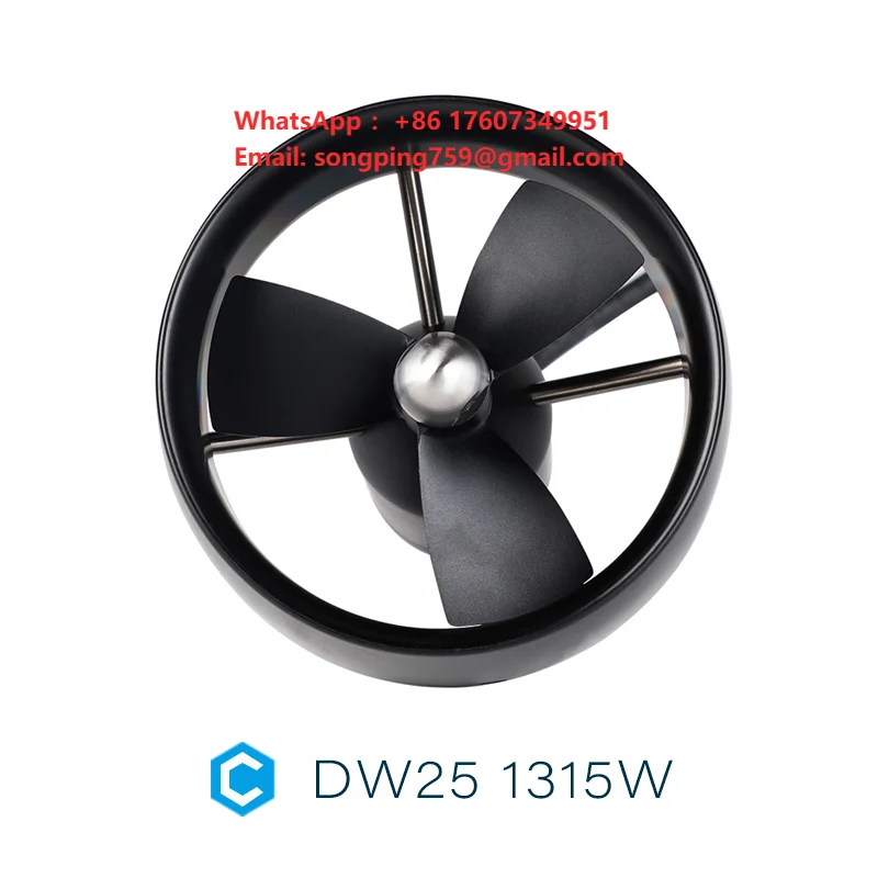 Propulseur sous-marin Cubemars DW25, moteur étanche à couple élevé pour treuil sous-marin, crawler, ROV