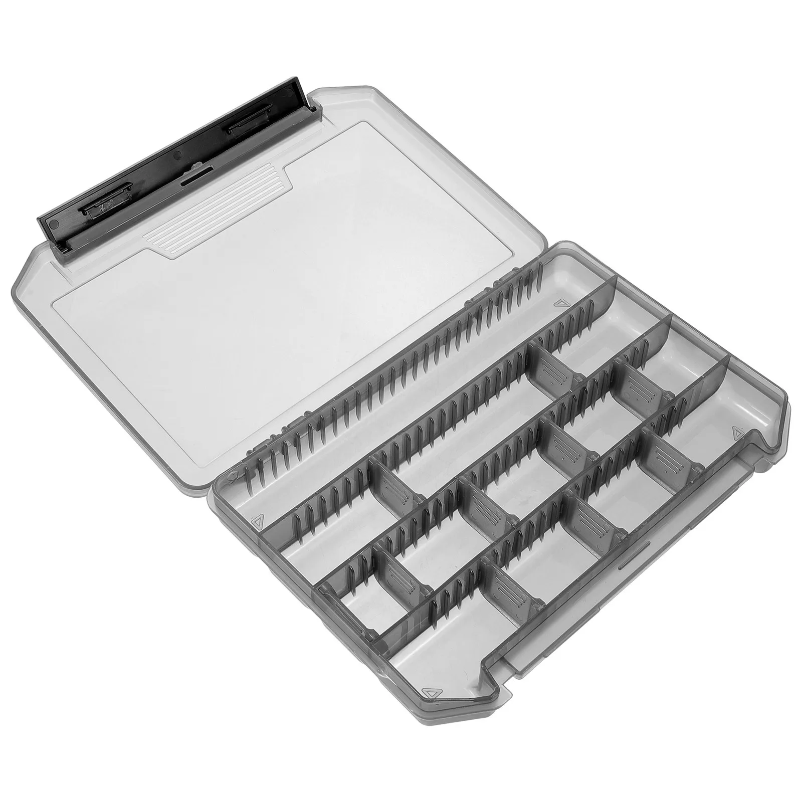 

Multi-Grid Fishing Tackle Box Compact Portable ABS Fishing Organizer Storage Case for Hooks Baits Accessories Tackle Box
