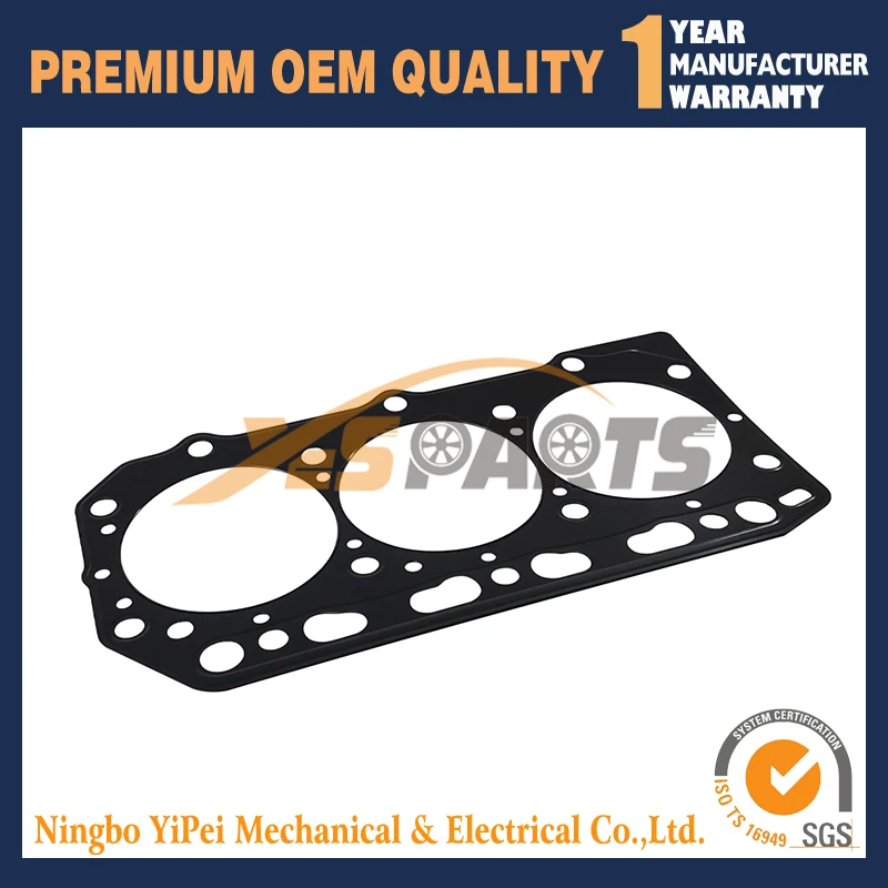 1 PCS Head Gasket For Yanmar 3TNV86（Metal）