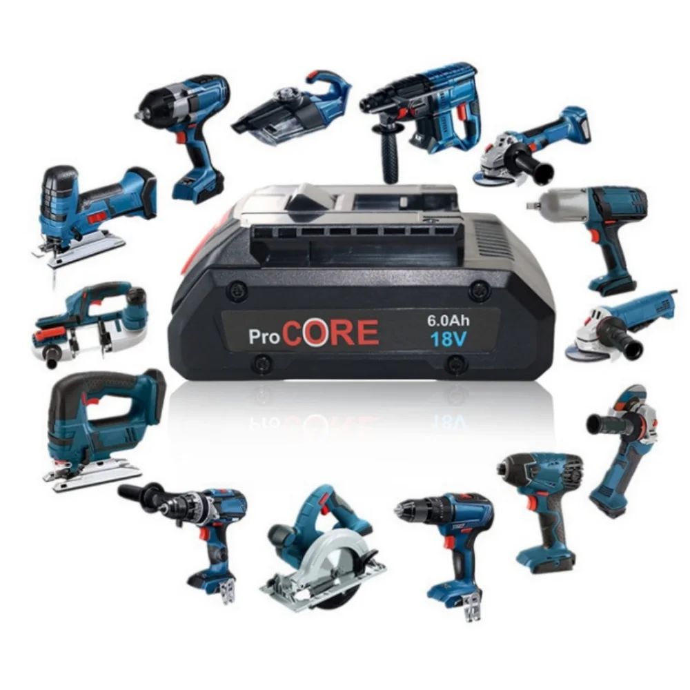 Untuk Bosch ProCORE Seri Premium 18V Baterai Pengganti Sel 21700 Kompatibel dengan BAT609 BAT618 GBA18V8 - Aksesori Alat Listrik
