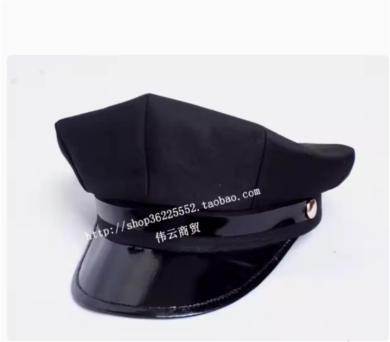 American men's and women's retro octagonal navy hats, captain's hats, and military hats