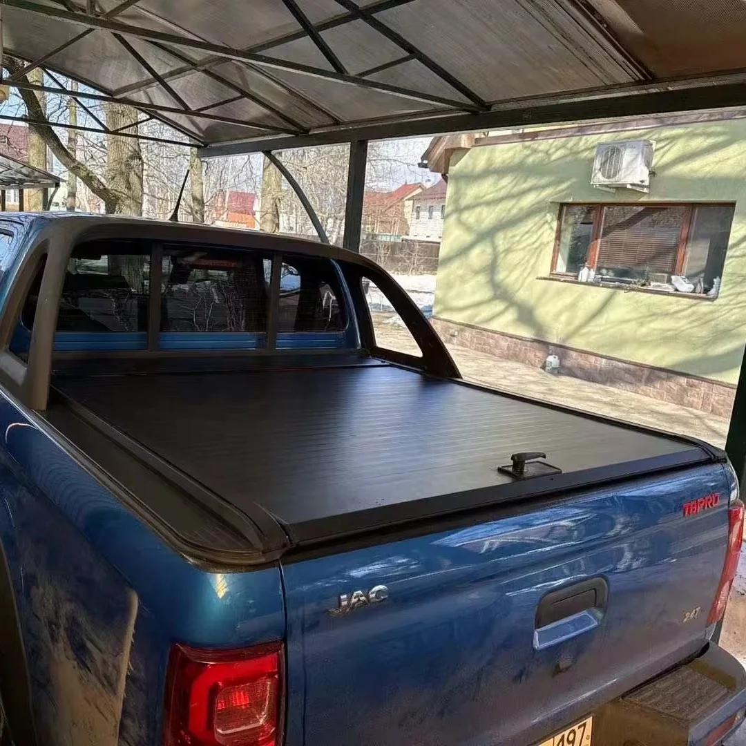 

For EVO Cross 4/JAC T8 Hot Sale High Quality Manual Tonneau Cover Roller Lids Carton Box Day Bed Cover Waterproof 5 Sets JAC