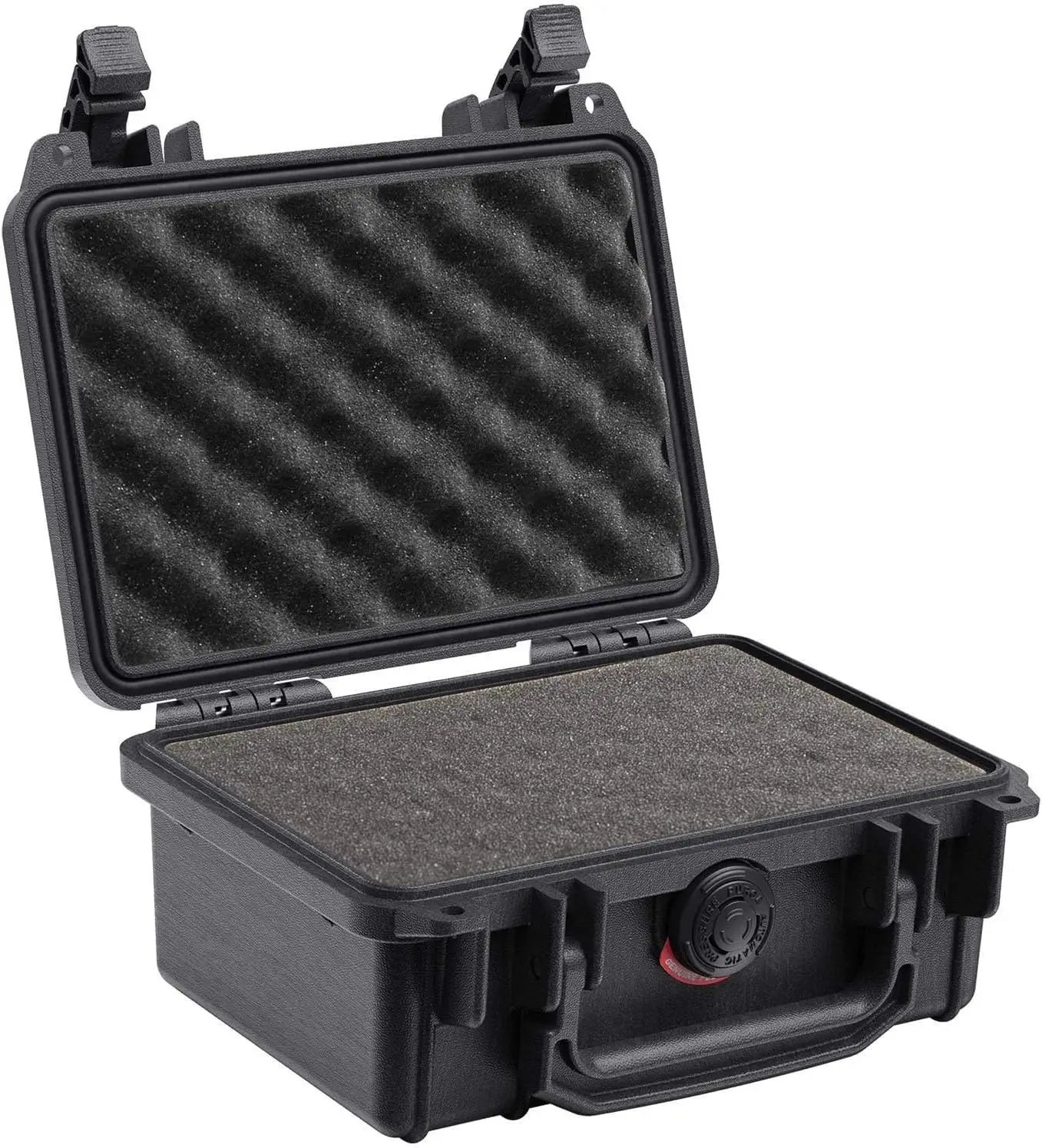 

Watertight Hard Case with Customizable Foam, Black, 8.41x6.76x3.87 Inches