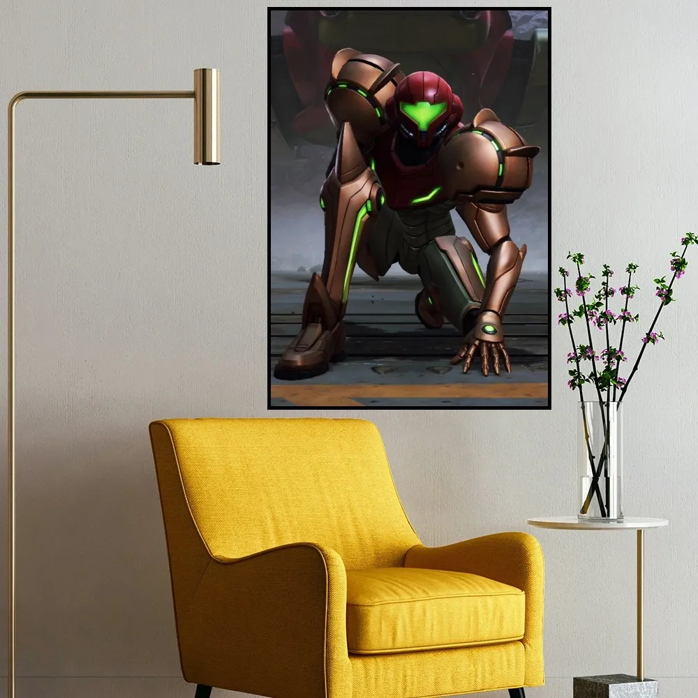 Game Metroid Prime 4 Beyond P Poster Prints Wall Sticker Room Decoration Painting Bedroom Living Office Home Self Adhesive