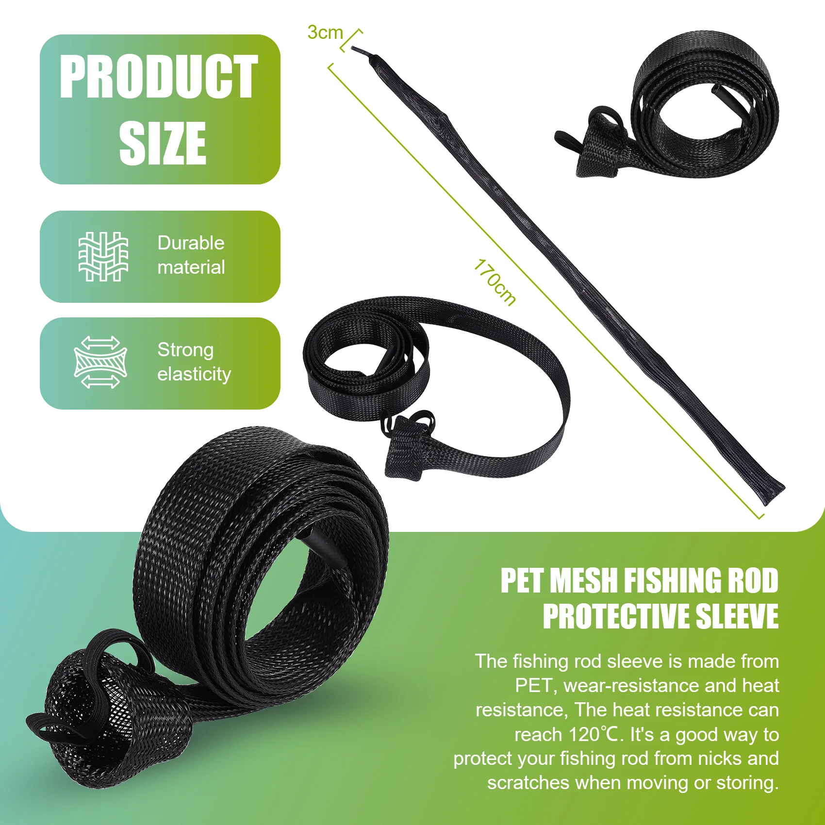 CGDS-7-teiliger Angelrutenbezu – Fishing Rod Casting Bewertung und Preis