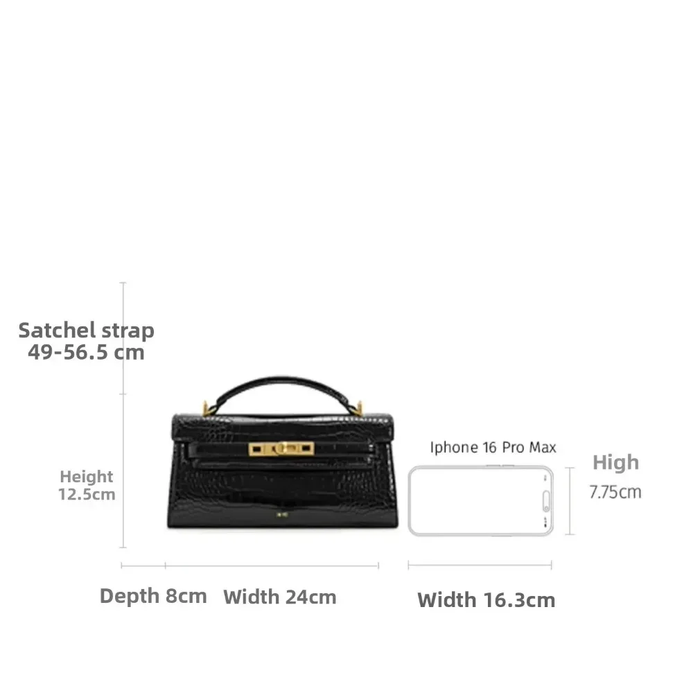Luxury Design 2026 JW PEI Crocodile Print Handbag Convertible Bag for Women Shoulder and Crossbody Bag in Modern Style - view 6