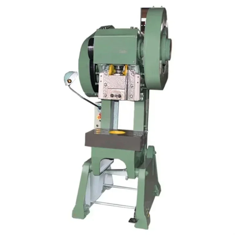 10 tons mechanical press, metal sheet punching machine manual knob adjustment stamping stroke