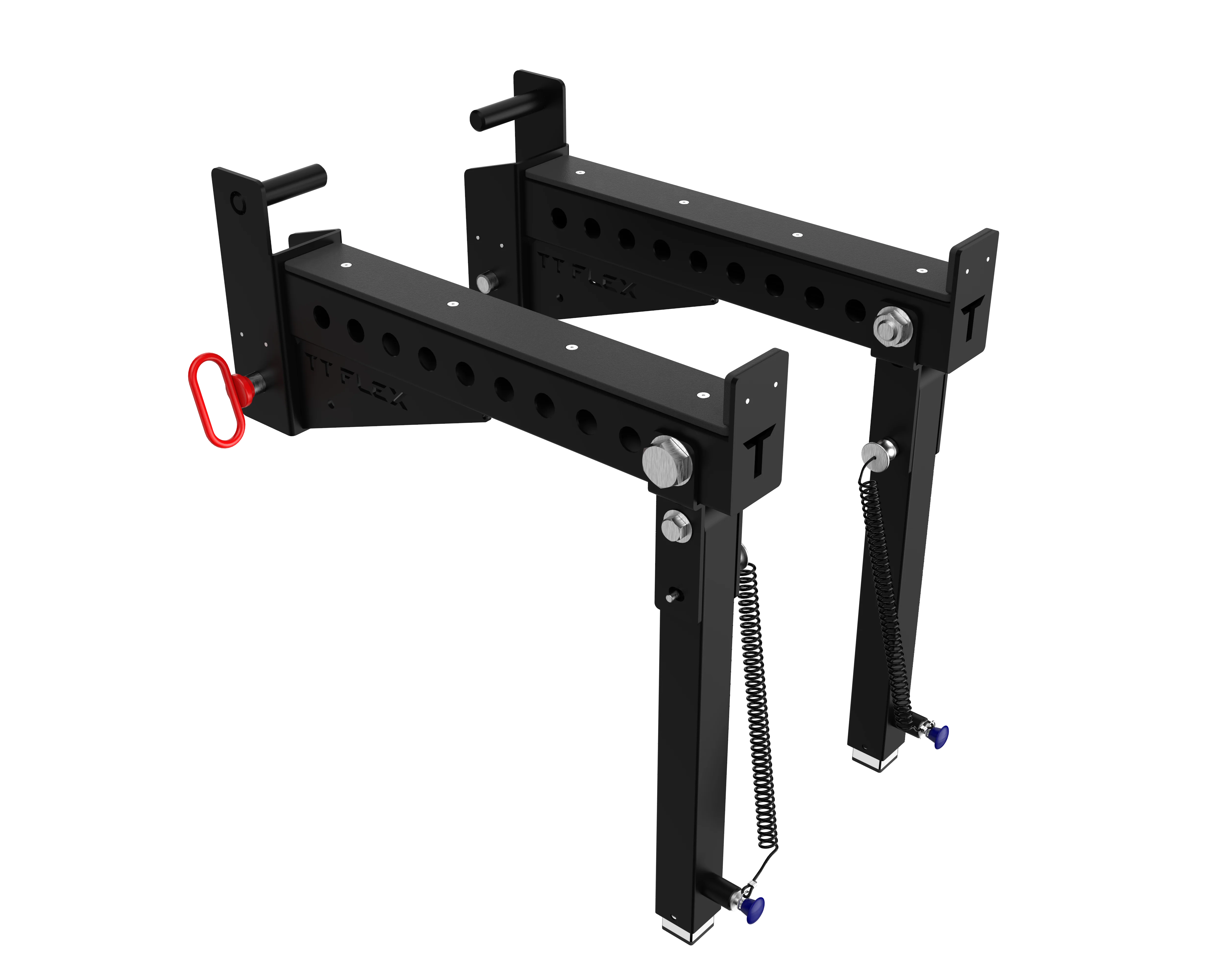 

Half Rack Power Cage Smith Machine Multi-Angle Training Safety Accessory for Home Gym