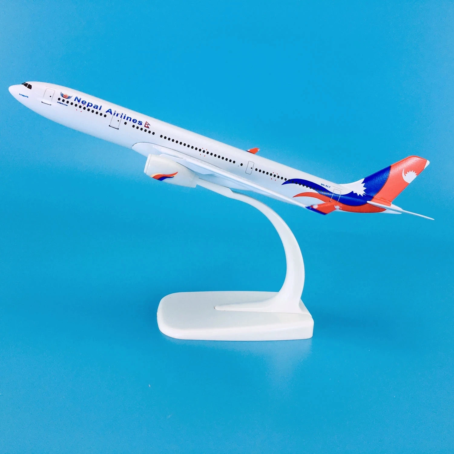 NEW 20cm Alloy Metal AIR Nepal Airlines Airbus 330 A330 Airplane Model Airways Plane Model Stand Diecast Aircraft Kids Gift Toys