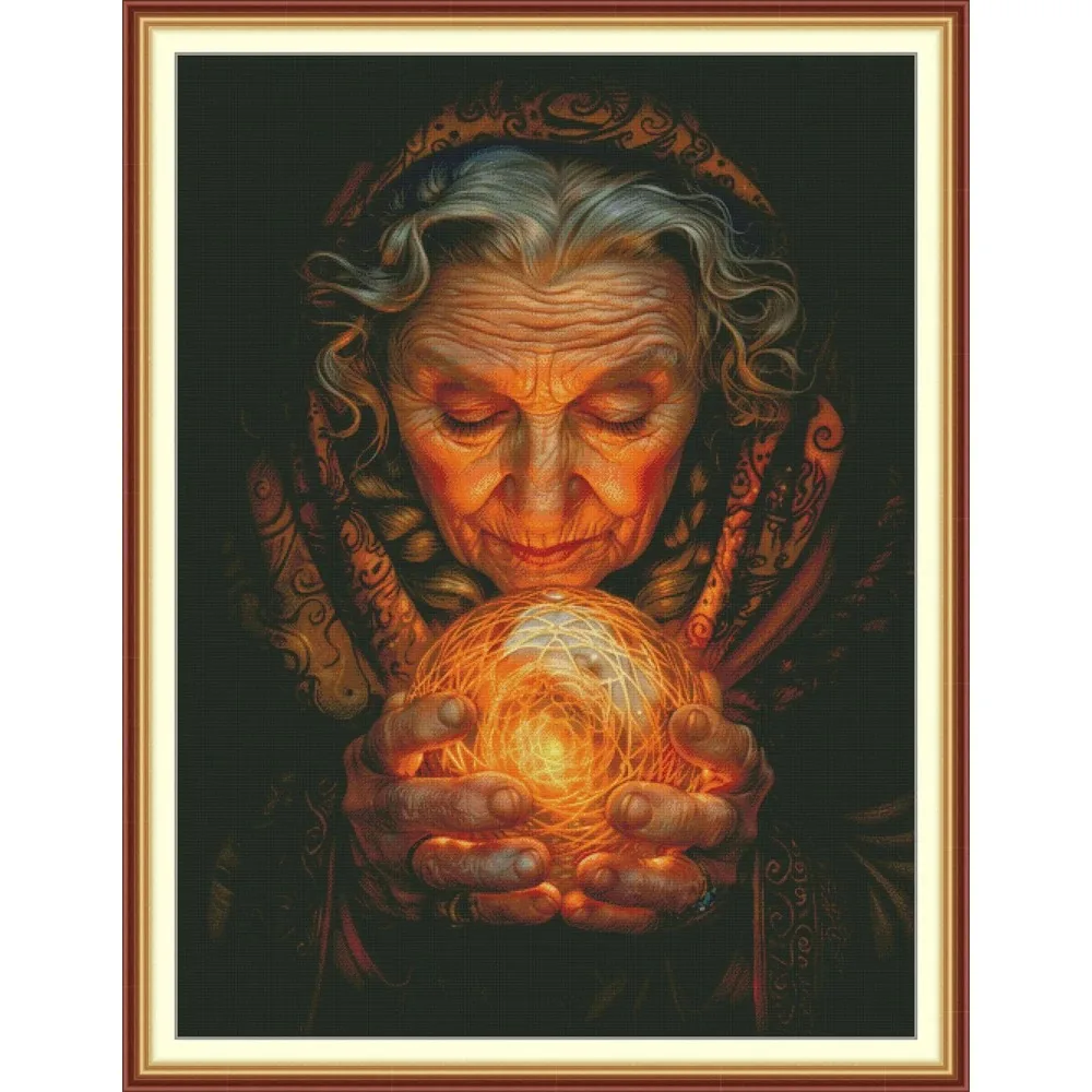 

Dragon Inspiration - Where is the Future cross stitch kit aida 14ct 11ct count print canvas cross stitches needlework embroider