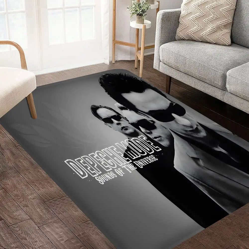 Rug D-depeches Modes Room Mats Retro Multiple Choice Living Room Kitchen Rug Non-Slip Welcome Rug