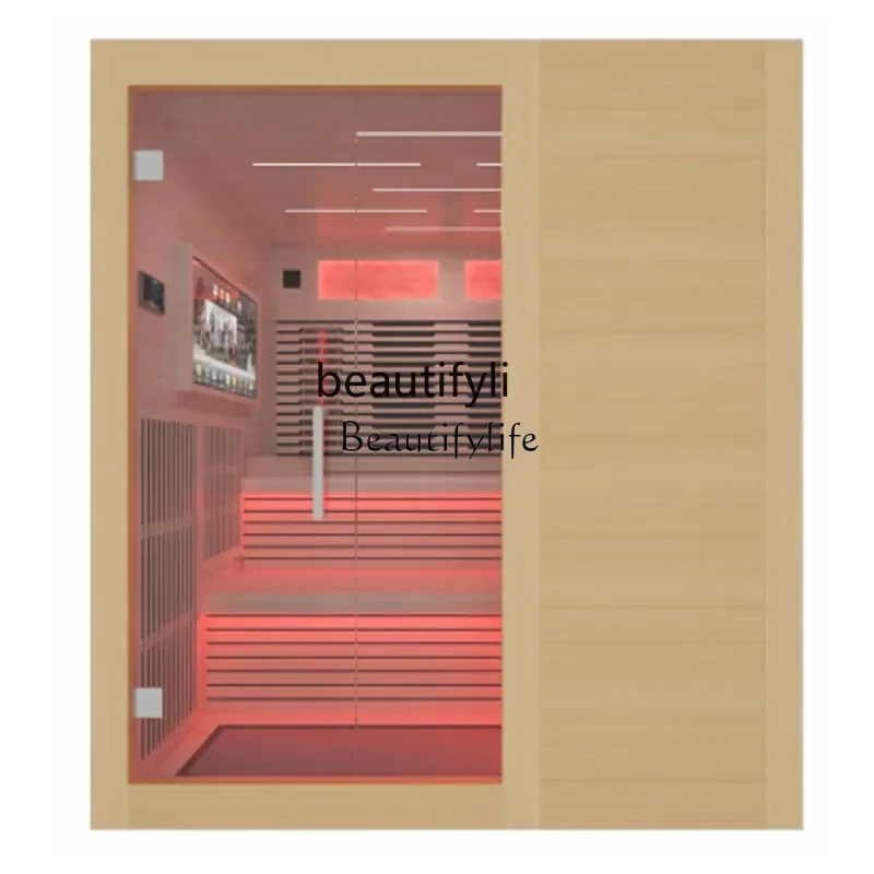 

Steam sauna family light wave energy house graphene far infrared bath box