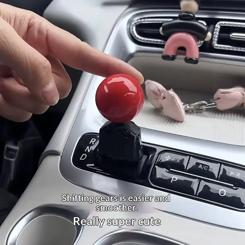 1 PCS Ball Car Gear Shift Knob With Smooth Shifting And Fun Design Perfect For Auto Interior Decoration Accessory