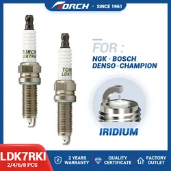 2-8PCS Iridium Candle TORCH LDK7RKI E4G16-3707010AB 3707AAG Compatible with Chery arrizo/Tiggo SQRE4G15C SQRE4G15B SQRE4G16
