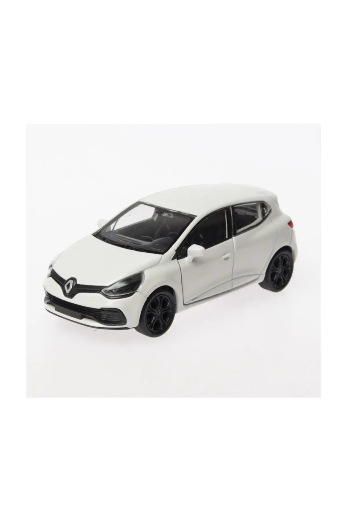 1:36 scale Diecast Renault Clio Rs-White