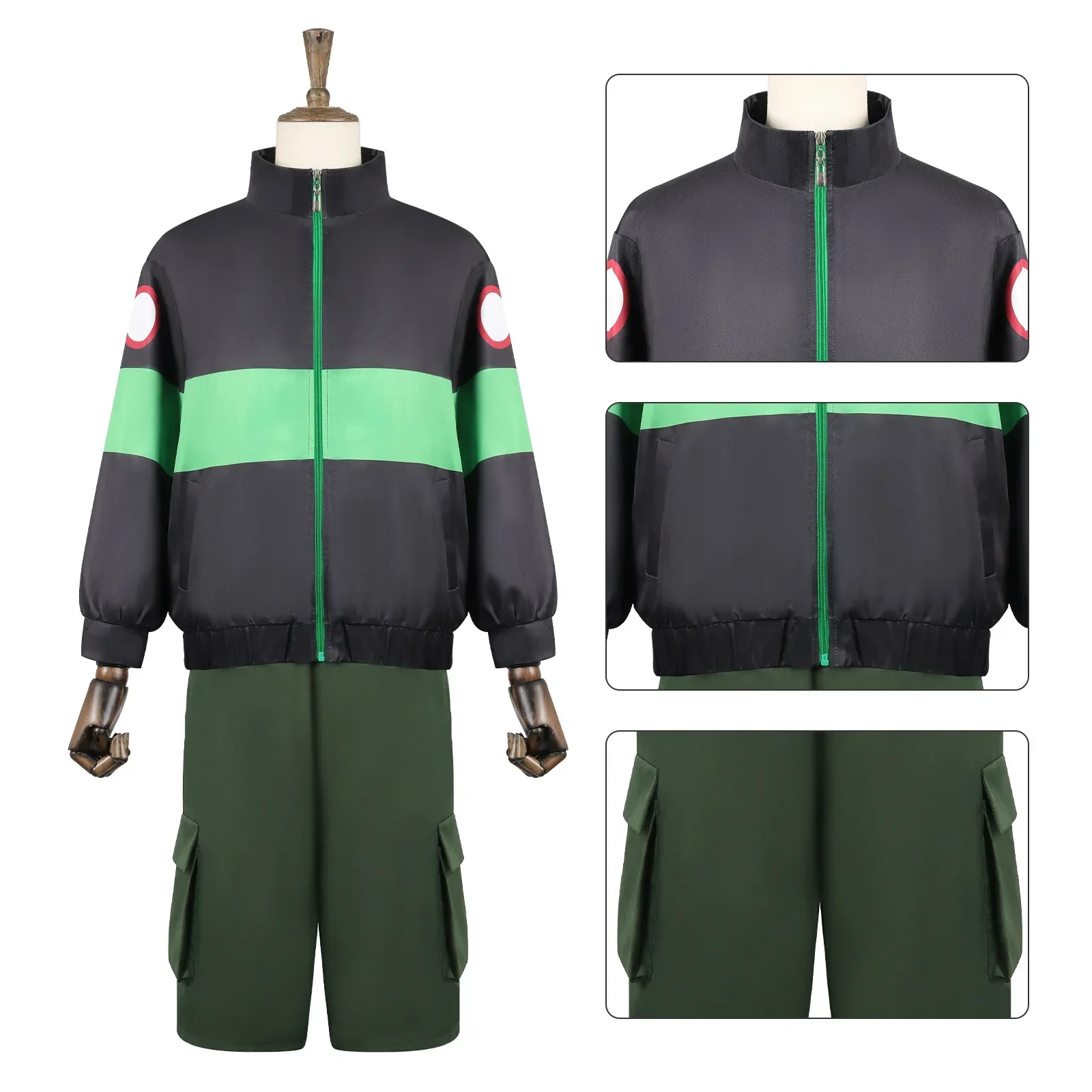 New Anime SAKAMOTO DAYS Cosplay Costume Heisuke Mashimo Cosplay Jacket Shorts Men Fashion Uniforms Set Outfits