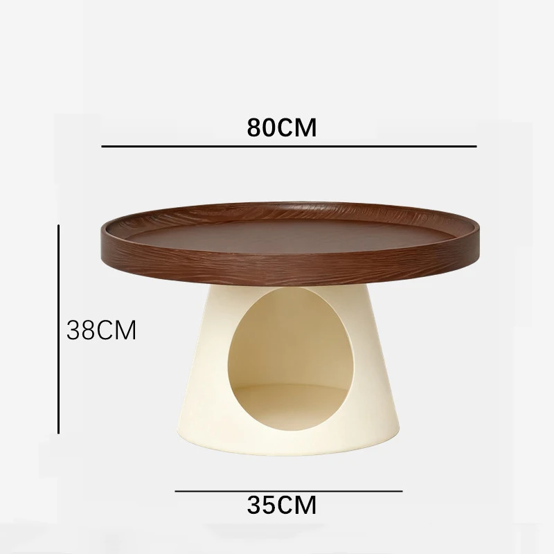 Nordic Trendy Coffee Table Space Saving Modern Vintage Side Table European Display Luxury Mesa De Centro Living Room Furniture