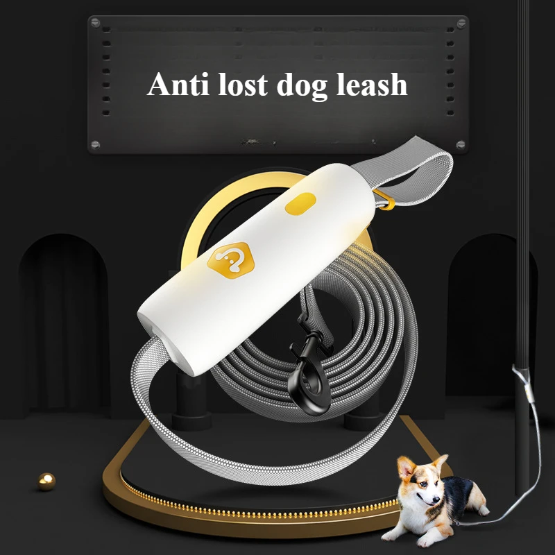 

Strong Dog Leash Running Training Puppy Dog Leashes Retractable for Small Medium Dogs with Handle One-Key Lock Explosion-Proof