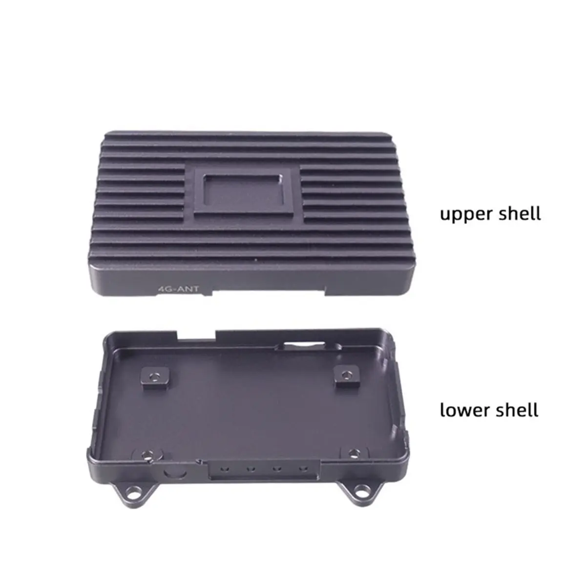 DT85 HOT GNSS Receiver Aluminum Casing, Split-Type Receiver Casing, Um982 Board Card Casing, for Board Card + Base Plate