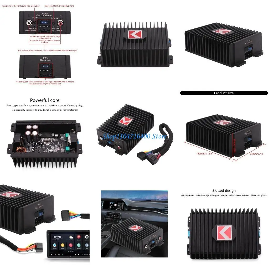 

y1gd Enhances In Vehicle Sound with Four Way Amplifier for Long Drives & Parties