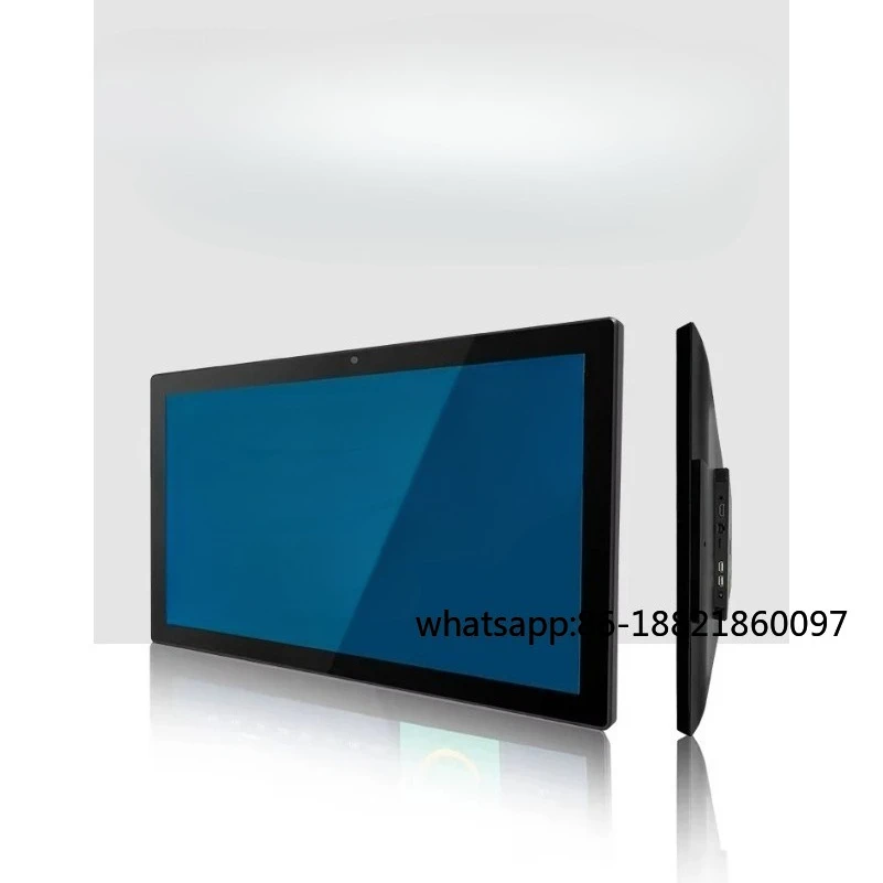 

23,6-дюймовый промышленный ПК «все в одном» IPS емкостный сенсорный экран ПК VESA Настенное крепление RK3288 2G + 16G SSD Жесткий HD Панельный ПК AMD