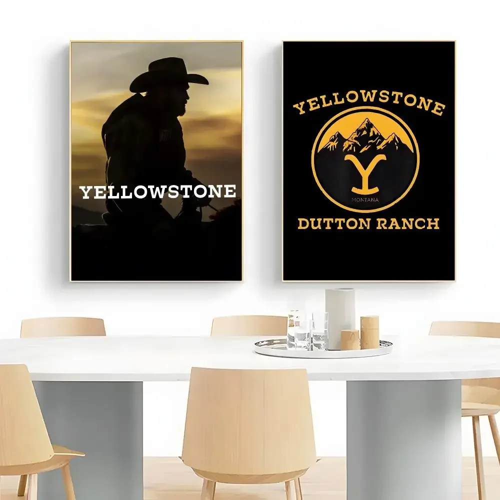 Tv Drama Western Y-Yellowstone Poster Wall Art Print Decorative Mural Home Decor Gift Unframed