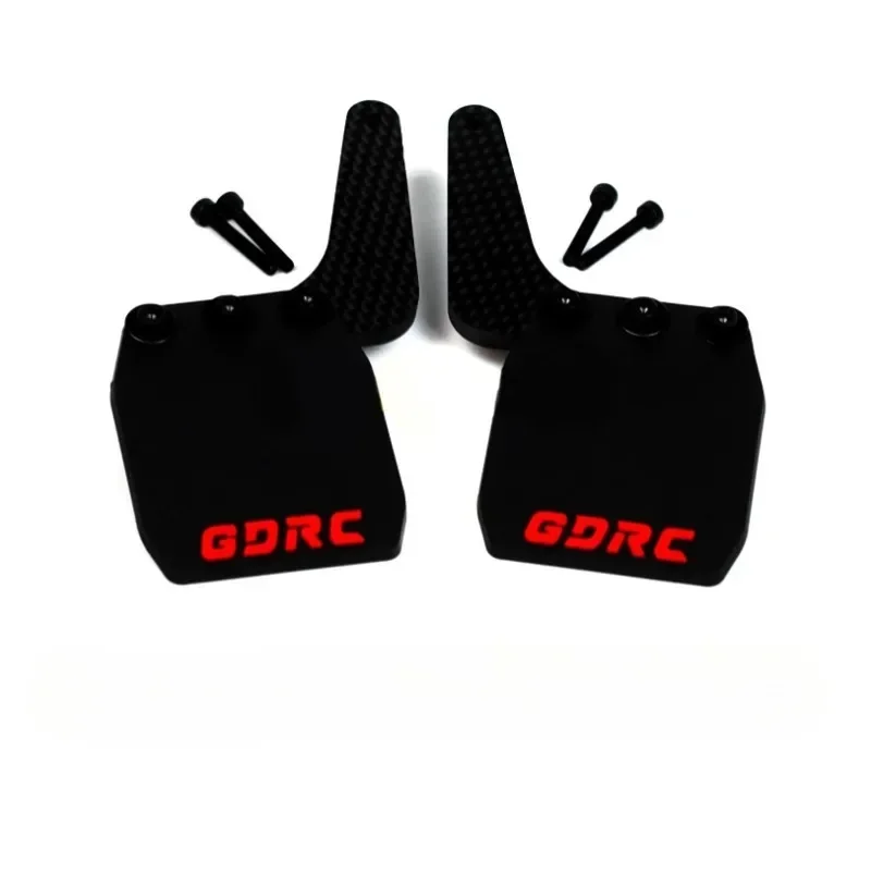 

Carbon - look Soft Rubber Moulded Mudguard for 1/8 ARRMA Mojave 4S Short - Course RC Car - Upgrade Accessory