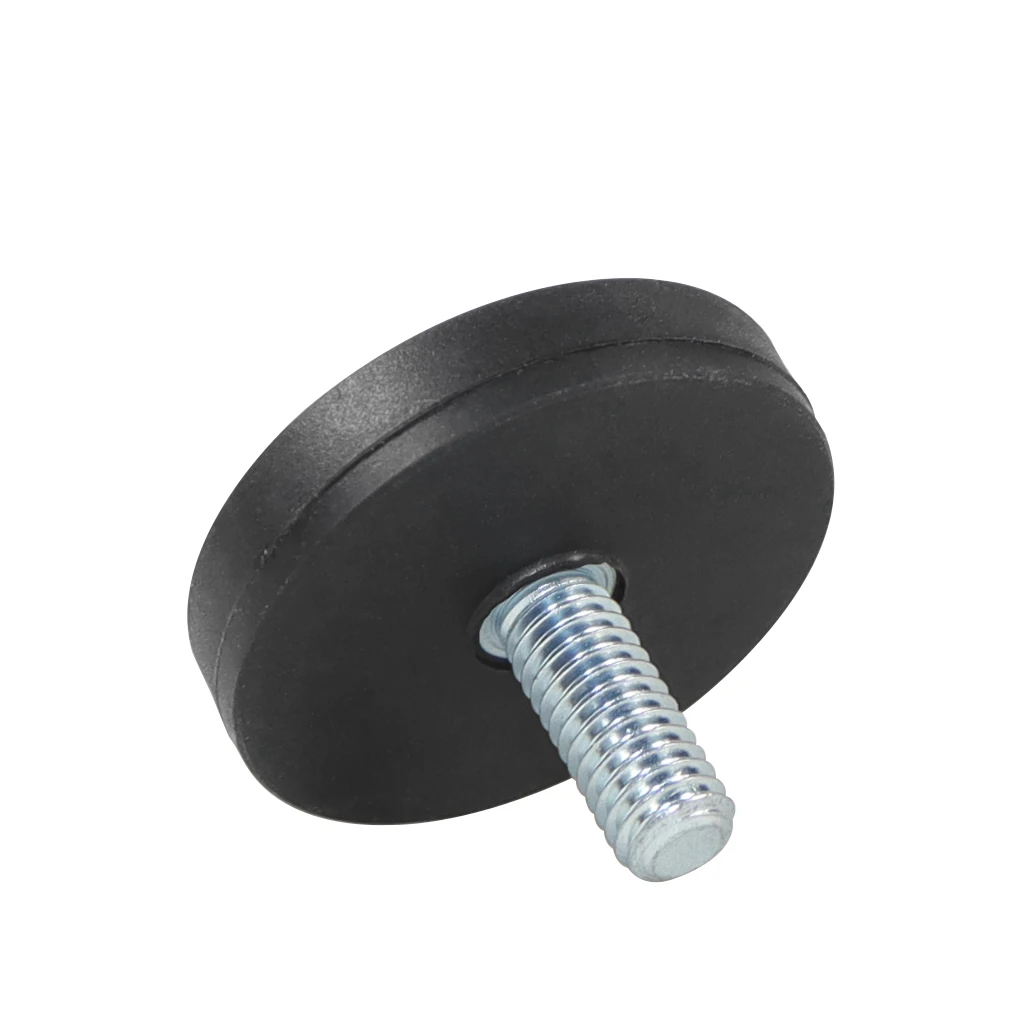 M4 M5 M6 Magnetische Basis Halter D31mm Runde Gummi Beschichtet Magnet Mini für Kamera Auto Dach Scheinwerfer Licht Bar Halterung sucker Mount – Detail 13