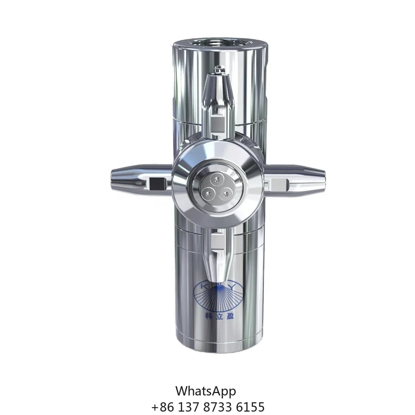 DG25 360 Spray 3D Rotary Jet Head, Rotary Tank Cleaning Nozzle For Fermentation Tanks